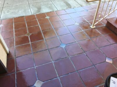 Cleaned and sealed tiles in Palo Alto