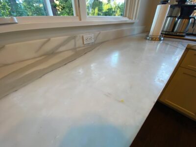 New kitchen caulking