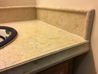 Bathroom caulking installed in Palo Alto.